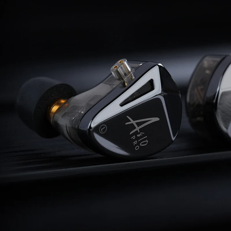 【KZ AS10 Pro 】Professional 5-BA IEM – 22955 Low-Frequency BA + 29689 Mid-Frequency BA + 31736 High-Frequency Array BA + 30019 High-Frequency BA, Precision Electronic Crossover