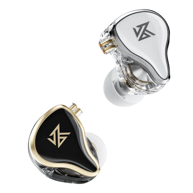 【KZ ZAS——Clearance】 Flagship 16-Unit Hybrid In-Ear Monitor – 10mm Dual Magnetic DD + 7 BAs (50024s ×3 + 30019 ×1 + 30019 High-Frequency BA), 200-Core Silver-Plated Cable
