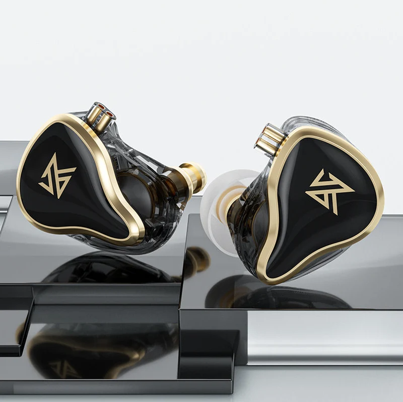 【KZ ZAS——Clearance】 Flagship 16-Unit Hybrid In-Ear Monitor – 10mm Dual Magnetic DD + 7 BAs (50024s ×3 + 30019 ×1 + 30019 High-Frequency BA), 200-Core Silver-Plated Cable