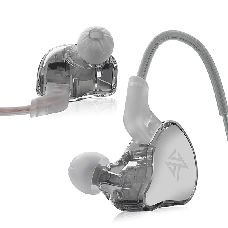 【KZ EDC X——Clearance】 Single Dynamic In-Ear Monitor – 10mm PET Diaphragm DD, 6μm Thickness, 4-Layer Voice Coil, U-Shaped Tuning,