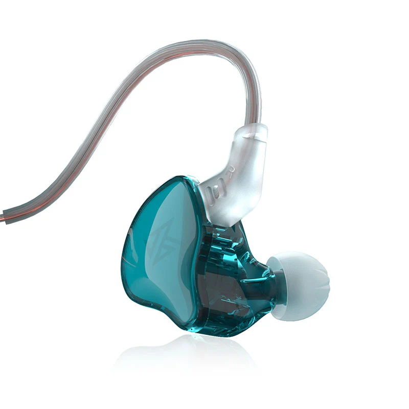 【KZ EDC X——Clearance】 Single Dynamic In-Ear Monitor – 10mm PET Diaphragm DD, 6μm Thickness, 4-Layer Voice Coil, U-Shaped Tuning,
