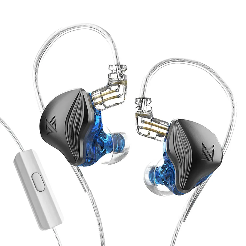 【KZ ZEX——Clearance】 Electrostatic + Dynamic Hybrid In-Ear Monitor – Self-Developed Hybrid Technology, 20Hz-40kHz Wide Sound Field