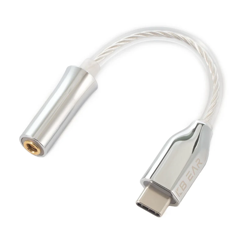 【KBEAR T2——Clearance】 Digital Decoding Adapter Type C to 3.5mm DAC