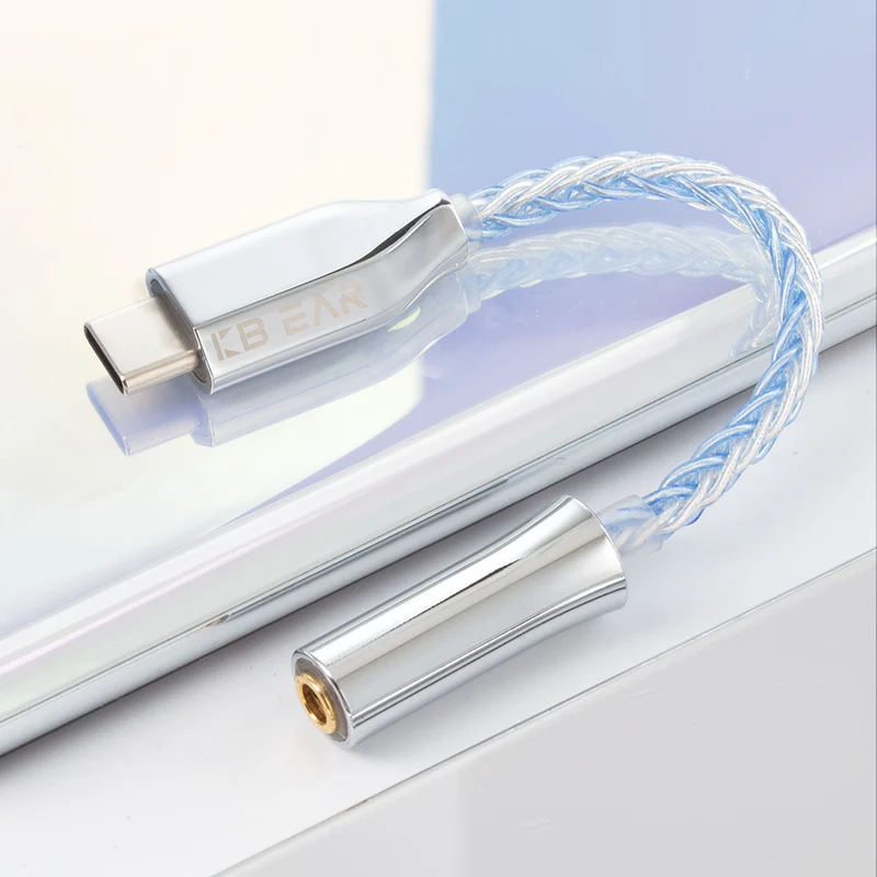 【KBEAR T2——Clearance】 Digital Decoding Adapter Type C to 3.5mm DAC