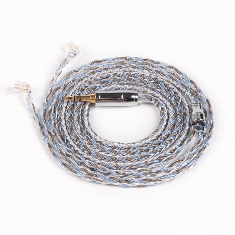 【KBEAR Thorough——Clearance】 16-Core Silver-Plated Upgraded IEM Cable– Flagship Acoustic Technology, Transparent Sound, Enhanced Bass Control