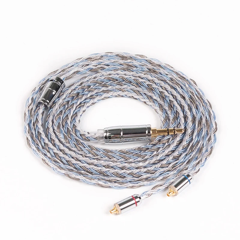 【KBEAR Thorough——Clearance】 16-Core Silver-Plated Upgraded IEM Cable– Flagship Acoustic Technology, Transparent Sound, Enhanced Bass Control