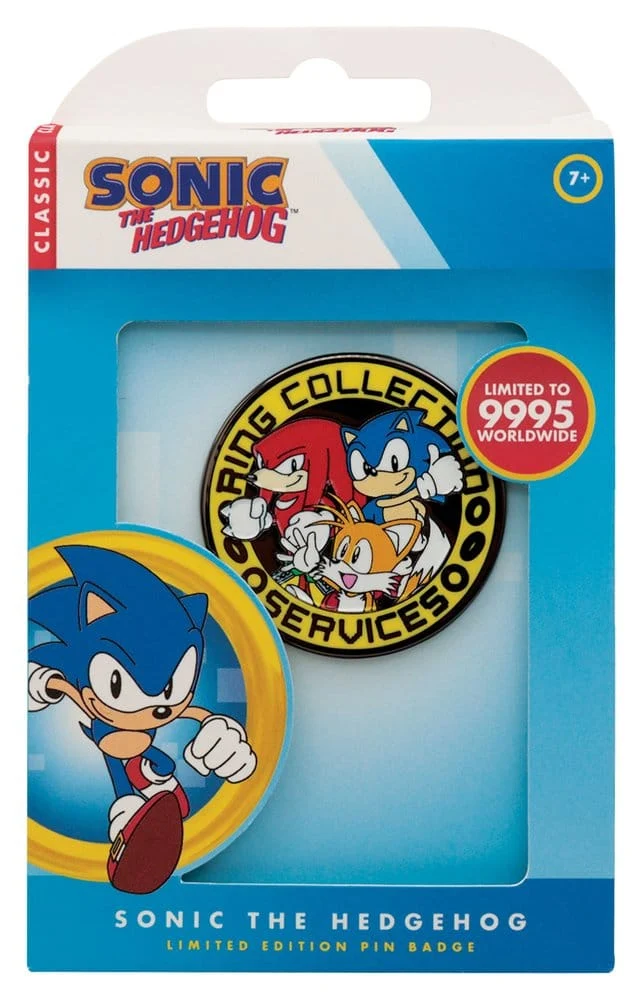 Pin's Sonic en métal
