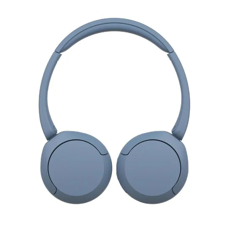 Sony WH-CH520 | Casque supra-auriculaire - Sans fil - Bluetooth - Jusqu'à 50 heures d'autonomie - Bleu