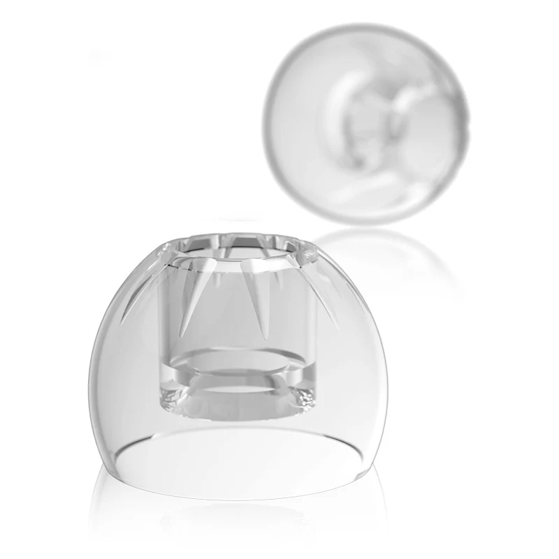【KZ LS01】 High-Transparency Liquid Silicone Ear Tips for IEMs – Reduce Sibilance & Enhance Bass