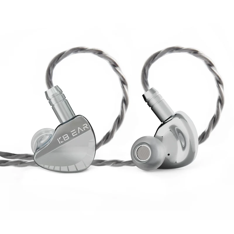 【KBEAR Qinglong——Clearance】PU+PEEK Double-layer Composite Diaphragm In-ear Earphone Good Wired Earphones headphones