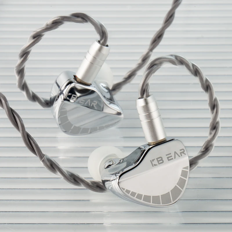 【KBEAR Qinglong——Clearance】PU+PEEK Double-layer Composite Diaphragm In-ear Earphone Good Wired Earphones headphones