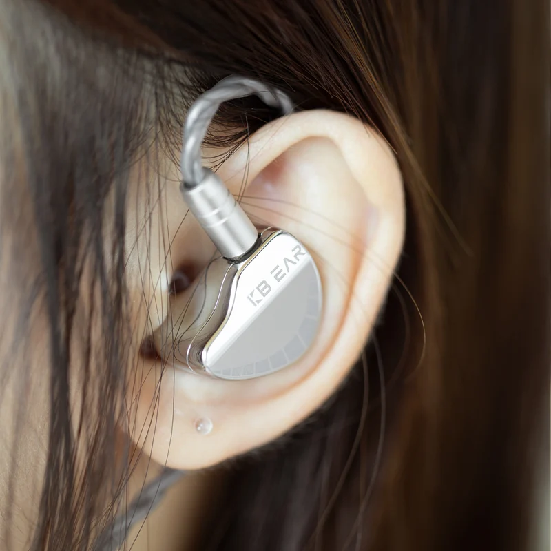 【KBEAR Qinglong——Clearance】PU+PEEK Double-layer Composite Diaphragm In-ear Earphone Good Wired Earphones headphones