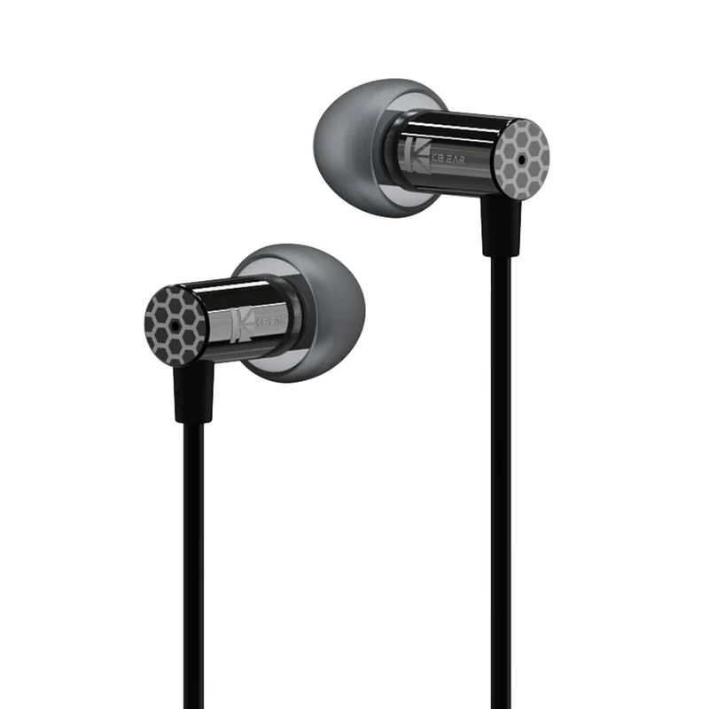 【KBEAR Little Q——Clearance】 Earphone 6mm Composite Diaphragm Wired Headphones Pop Music Headset Sleep Earbuds Sports Running IEM