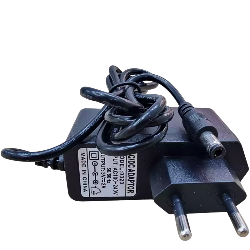 Alimentation 3V 2A avec fiche jack 5.5 x 2.5 mm
