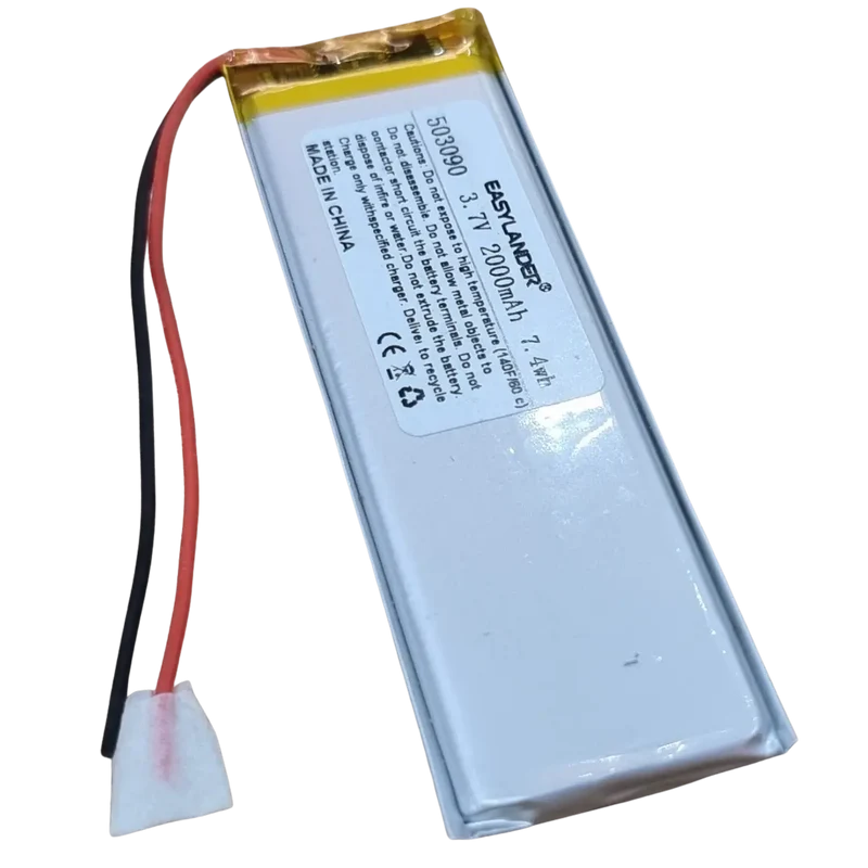 Batterie 503090 LiPo 3.7V 2000mAh appareils compacts