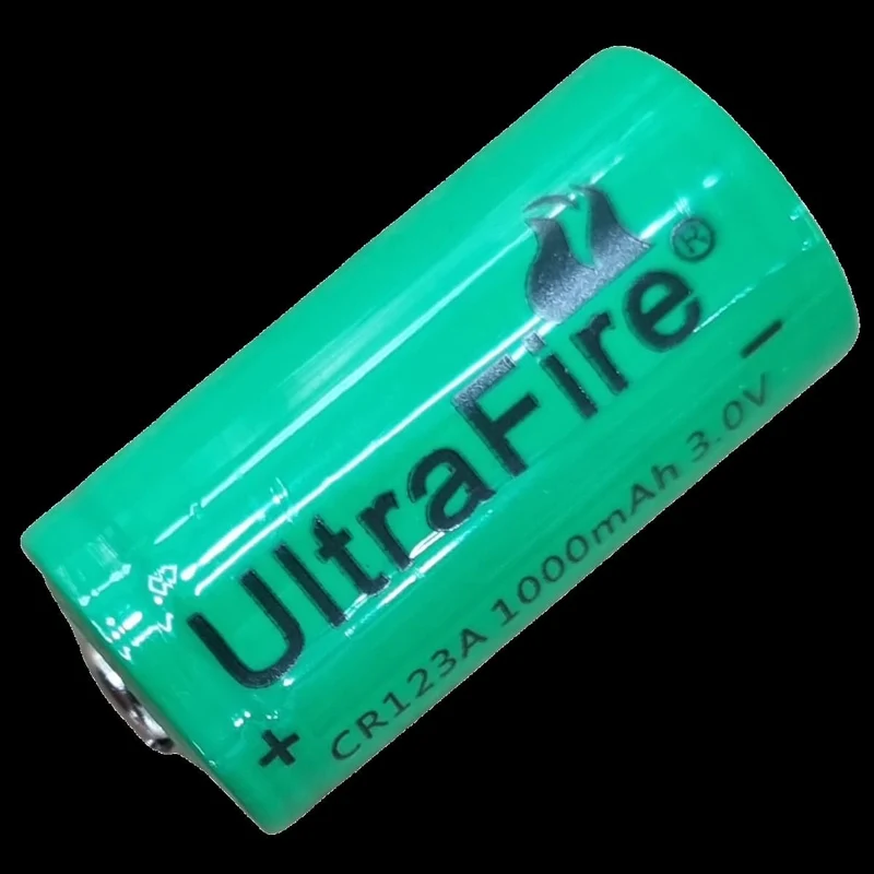 Batterie CR123A rechargeable 3V 1000mAh LiFePO4 format 16340