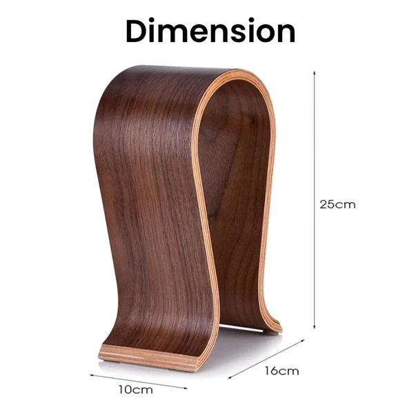 AUDIOCULAR AA08 Wooden Headphone Stand