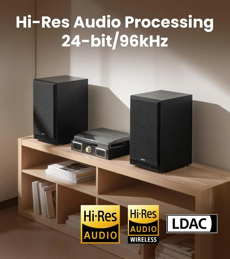Edifier R2750DB MKII 144W 3-Way Powered Bookshelf Speakers