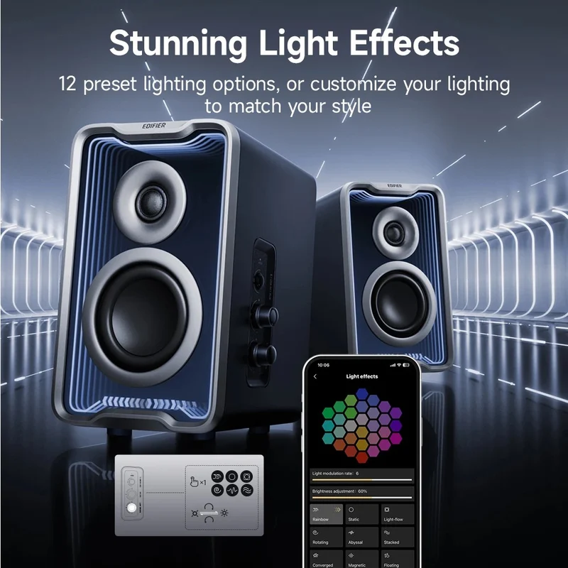 Edifier QR30 2.0 Desktop Active Speaker With Dynamic Light Effects