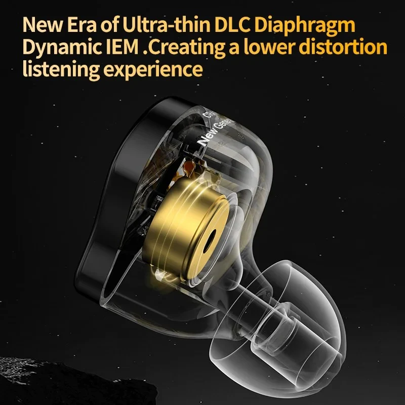 Open Box CCA CRA Pro IEM With Mic - Black