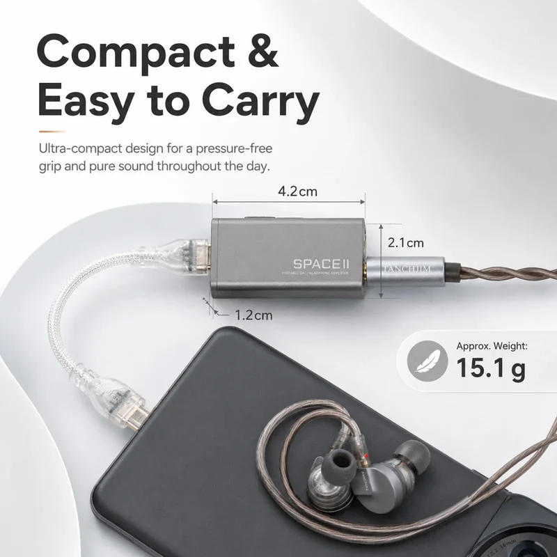 TANCHJIM SPACE II Portable DAC & Amplifier