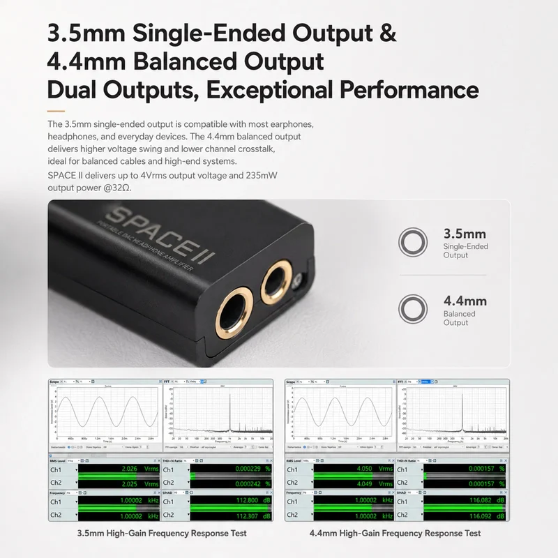 TANCHJIM SPACE II Portable DAC & Amplifier