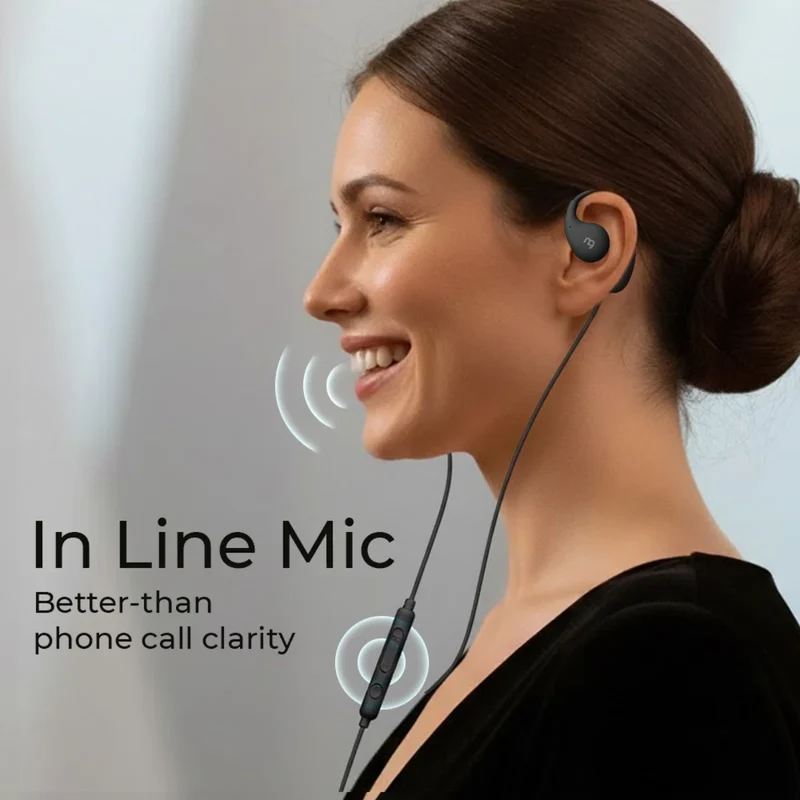 NG EarSafe OpenWire Earphones With Mic - Type-C Plug