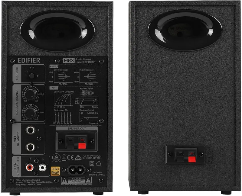 Edifier MR3 Hi-Res Bluetooth Powered Studio Monitor Speakers