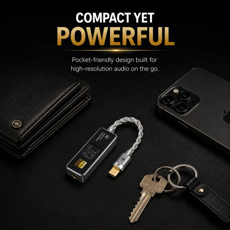 AUDIOCULAR SPARK Pro Hi-Res Portable DAC Dongle CX31993