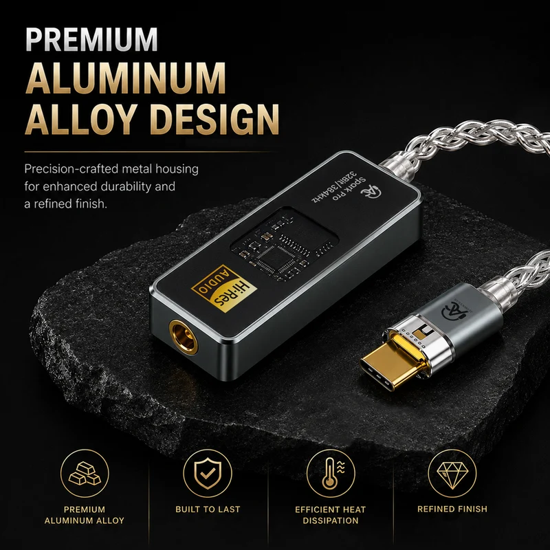 AUDIOCULAR SPARK Pro Hi-Res Portable DAC Dongle CX31993