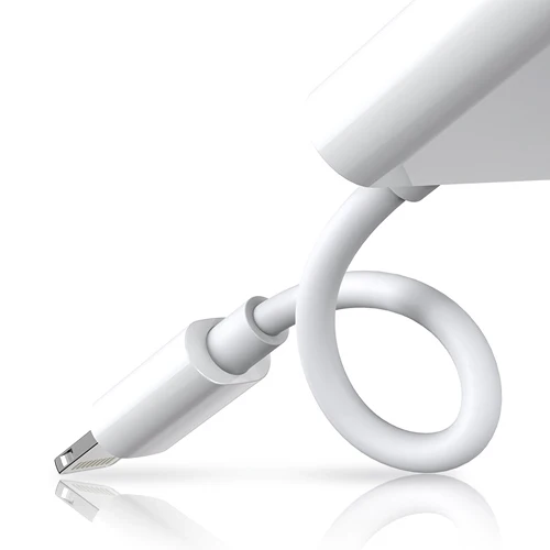 JOYROOM LIGHTNING ADAPTER / MINI JACK 3.5 MM WHITE S-Y104