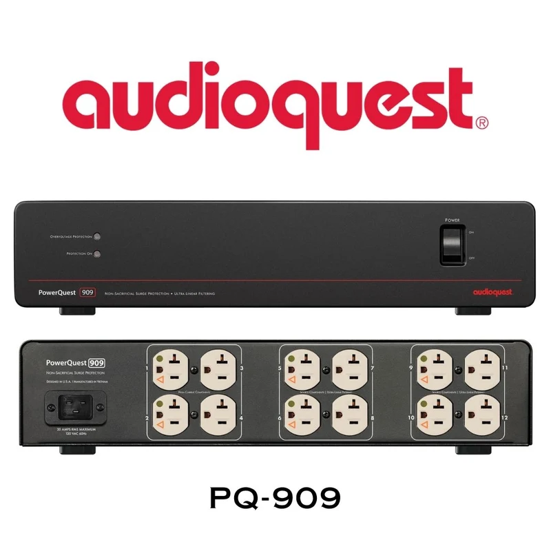 Audioquest PQ909 | Conditionneur de puissance 20A 12 prises
