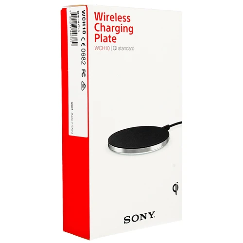 SONY INDUCTIVE WIRELESS CHARGER WCH10 PAD - BLACK