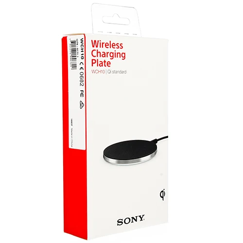 SONY INDUCTIVE WIRELESS CHARGER WCH10 PAD - BLACK