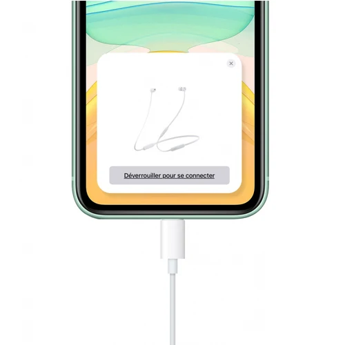 LIGHTNING TO 3.5 MM BLUETOOTH JACK ADAPTER, WHITE-WAVE