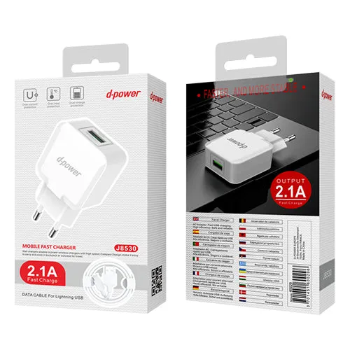 D-Power Power Socket + Lightning Cable J8530