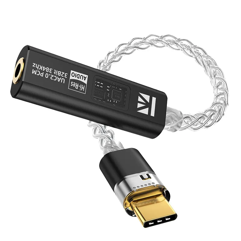 【KBEAR DAC2】 USB-C Dongle DAC – CX31993 Chip + MAX97220 Amp