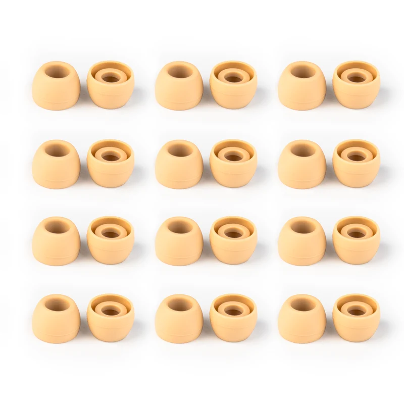 【KBEAR 4540 Coffee Eartips 】Silicone Eartips XS/S/M/L, Eartips to improve your IEM Experience, Hot Sale