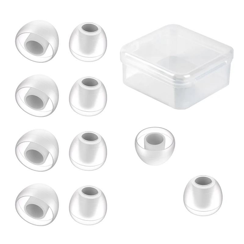 【KBEAR 07】 Silicone upgraded Eartips Noise Isolating Sound Improving with S/M/MS/L