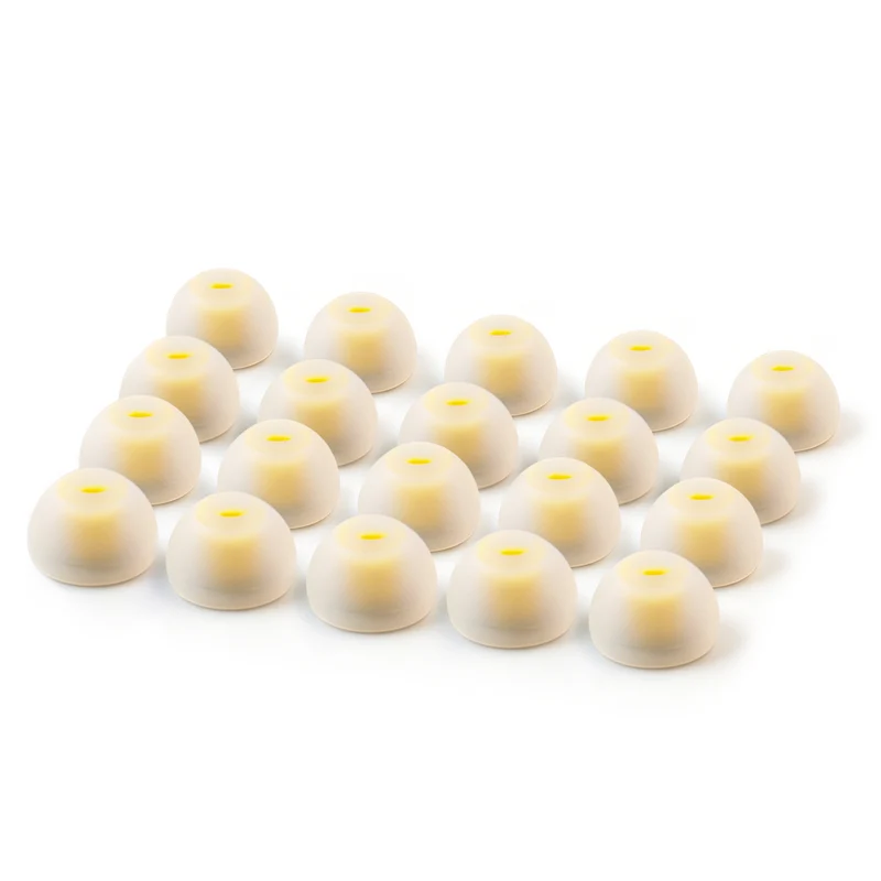 【KBEAR 07】 Silicone upgraded Eartips Noise Isolating Sound Improving with S/M/MS/L