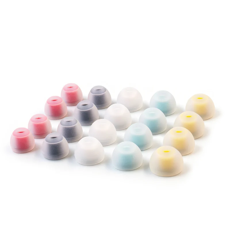 【KBEAR 07】 Silicone upgraded Eartips Noise Isolating Sound Improving with S/M/MS/L