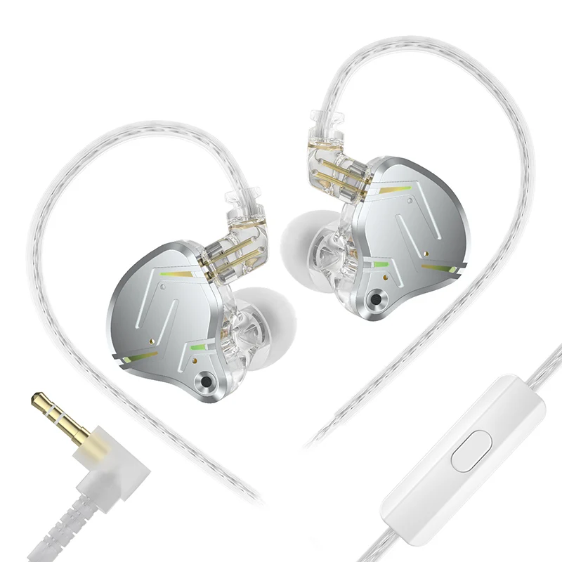 【KZ ZST PRO X】1BA 1DD Hybrid Driver Gaming Earbuds, Deep Bass Sound IEM for Gaming Music Video