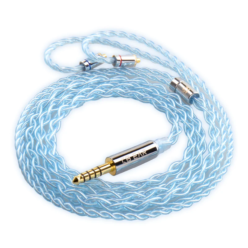 【KBEAR ST6——Clearance】4 Cores 4N Silver-plated OFC Upgraded Cables 1.2m Long