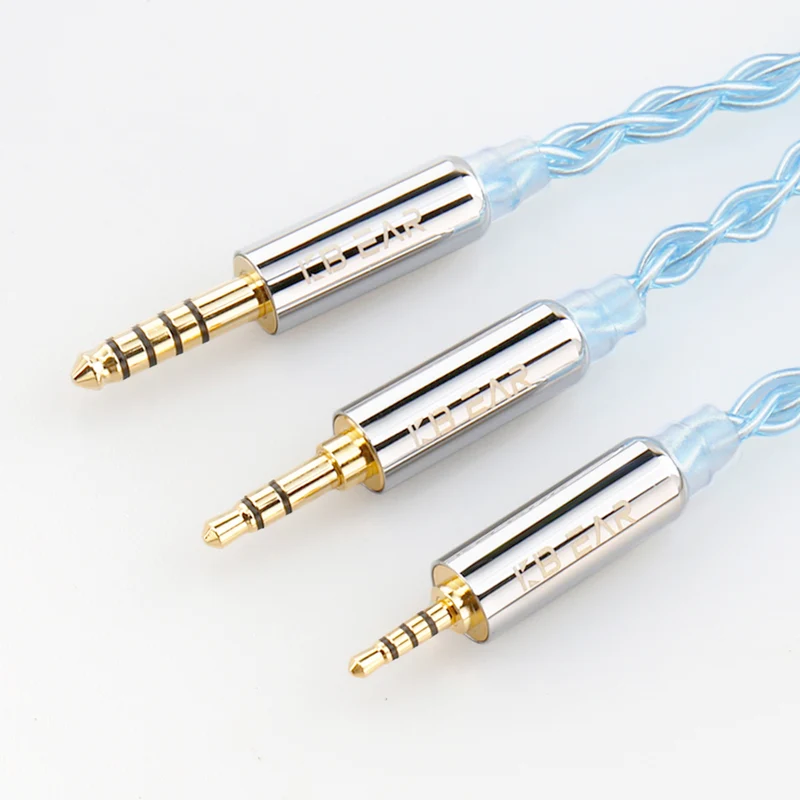 【KBEAR ST6——Clearance】4 Cores 4N Silver-plated OFC Upgraded Cables 1.2m Long