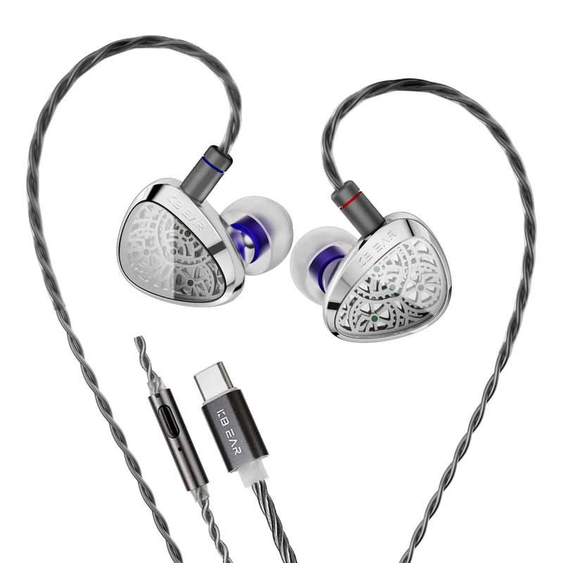 【KBEAR TB-X】 10mm CVD-Coated Carbon Fiber Diaphragm DD HiFi in-ear Earphones