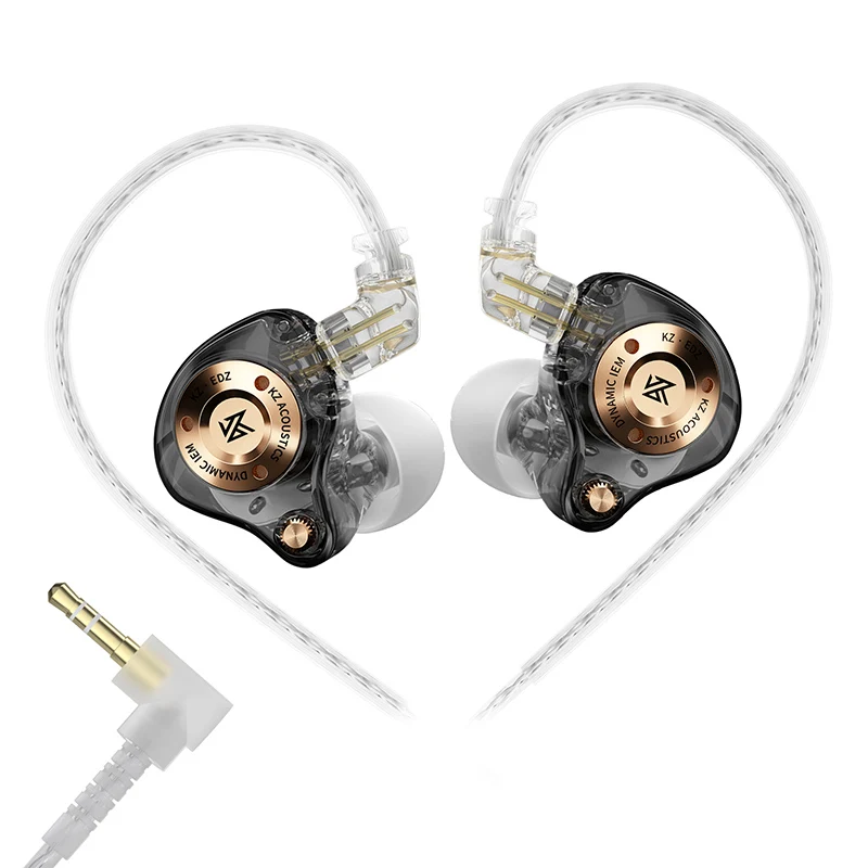 【KZ EDZ】Ultra-excursion Dynamic+Dual Damping System In Ear Monitor, EDX Series Final Chapter Edition