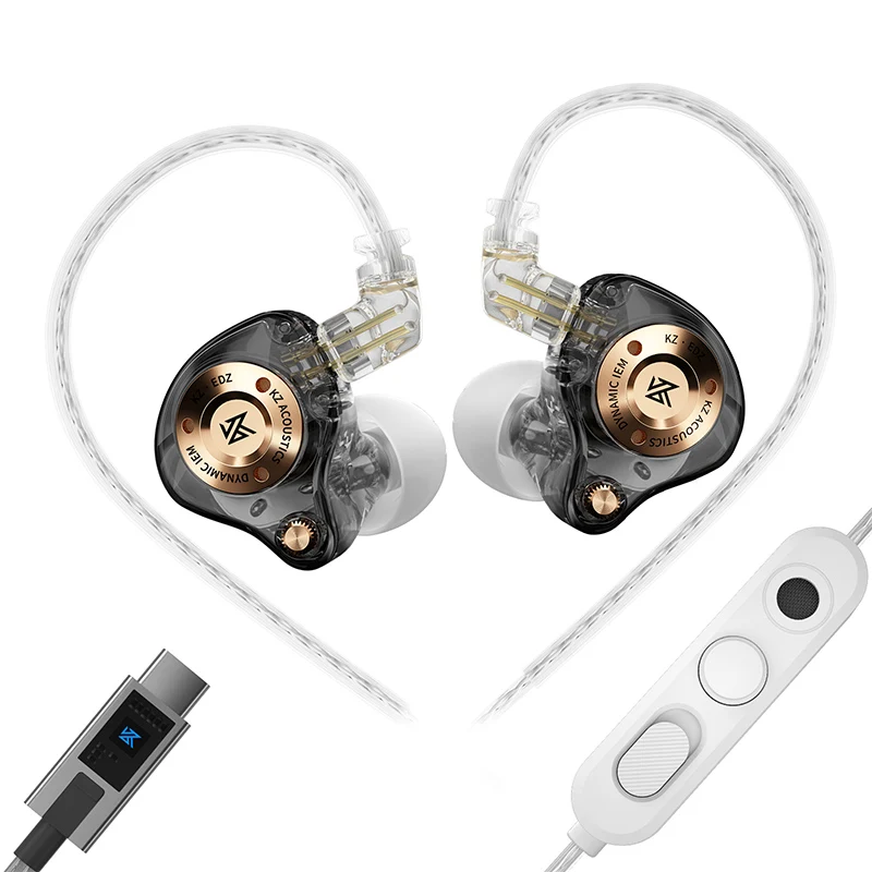 【KZ EDZ】Ultra-excursion Dynamic+Dual Damping System In Ear Monitor, EDX Series Final Chapter Edition