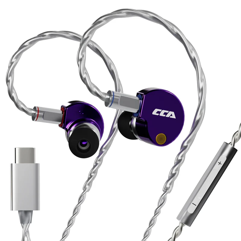 【CCA Phoenix】All-metal Dual Magnet Dynamic HiFi in Ear Monitors IEM Earphones