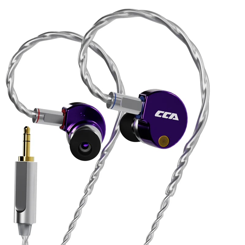【CCA Phoenix】All-metal Dual Magnet Dynamic HiFi in Ear Monitors IEM Earphones