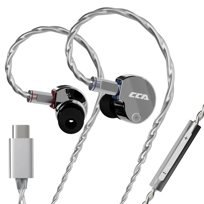 【CCA Phoenix】All-metal Dual Magnet Dynamic HiFi in Ear Monitors IEM Earphones